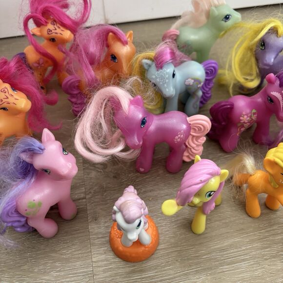 MLP My Little Pony McDonalds G3 G4 Lot 13 Figures Brushable Hair Limited Edition - Picture 6 of 10